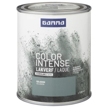GAMMA Color Intense Binnenlak Zijdeglans 750 Ml Celadon 3 GAMMA Color Intense Binnenlak Zijdeglans 750 Ml Celadon