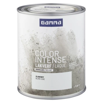 GAMMA Color Intense Binnenlak Hoogglans 750 Ml Zijde Wit 3 GAMMA Color Intense Binnenlak Hoogglans 750 Ml Zijde Wit