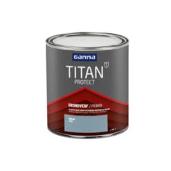 GAMMA Titan Buitenlak Grondverf 750 Ml Grijs -Muurverf Voor Thuis 123 49