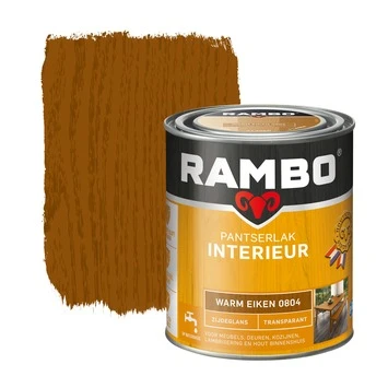 Rambo Pantserlak Interieur Transparant Zijdeglans Warm Eiken 750 Ml 3 Rambo Pantserlak Interieur Transparant Zijdeglans Warm Eiken 750 Ml