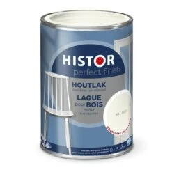 Histor Perfect Finish Houtlak RAL 9001 Hoogglans 1,25 Liter -Muurverf Voor Thuis 123 55