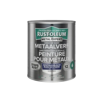 Rust-oleum Metaalverf Hoogglans 750ML RAL5010 5 Rust-oleum Metaalverf Hoogglans 750ML RAL5010 - Afbeelding 3