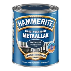 Hammerite Metaallak Blauw Hoogglans 750 Ml -Muurverf Voor Thuis 123 573