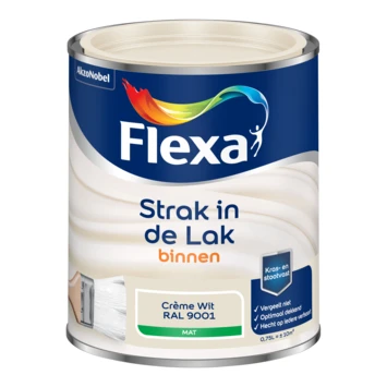 Strak In De Lak Voor Creme Wit/RAL 9001 mat 750 Ml 4 Strak In De Lak Voor Creme Wit/RAL 9001 mat 750 Ml - Afbeelding 2