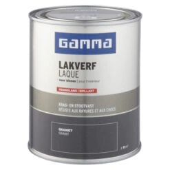GAMMA Binnenlak Hoogglans 750 Ml Graniet
