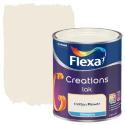 Flexa Creations Lak Cotton Flower Zijdeglans 750 Ml