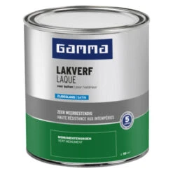GAMMA Buitenlak Zijdeglans 750 Ml Monumenten Groen -Muurverf Voor Thuis 123 69