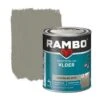 Rambo Pantserlak Vloer Transparant Zijdeglans Greywash 750 Ml