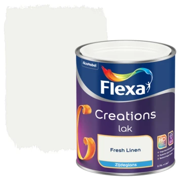 Flexa Creations Lak Fresh Linen Zijdeglans 750 Ml 3 Flexa Creations Lak Fresh Linen Zijdeglans 750 Ml