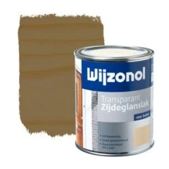 Wijzonol Lak Transparant Noten Zijdeglans 750 Ml