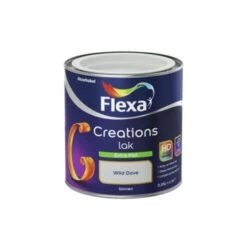 Flexa Creations Binnenlak Wild Dove Extra Mat 250 Ml -Muurverf Voor Thuis 123 738