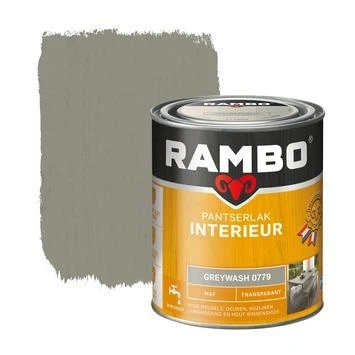 Rambo Pantserlak Interieur Transparant Mat Greywash 750 Ml 3 Rambo Pantserlak Interieur Transparant Mat Greywash 750 Ml