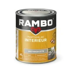 Rambo Pantserlak Interieur Transparant Mat Greywash 750 Ml 7 Rambo Pantserlak Interieur Transparant Mat Greywash 750 Ml -Muurverf Voor Thuis 123 76