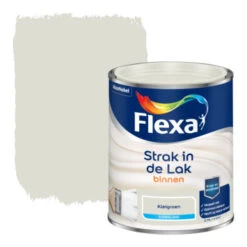Flexa Strak In De Lak Voor Binnen Kleigroen Zijdeglans 750 Ml