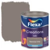 Flexa Creations Lak Spacious Grey Zijdeglans 750 Ml -Muurverf Voor Thuis 123 790