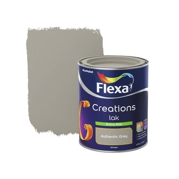Flexa Creations Binnenlak Authentic Grey Extra Mat 750 Ml 3 Flexa Creations Binnenlak Authentic Grey Extra Mat 750 Ml