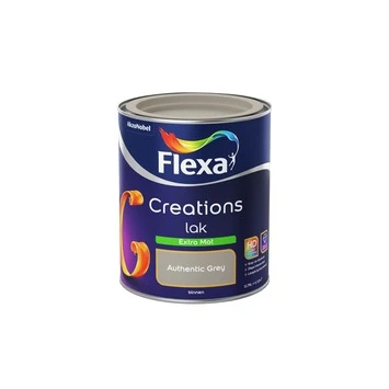 Flexa Creations Binnenlak Authentic Grey Extra Mat 750 Ml 4 Flexa Creations Binnenlak Authentic Grey Extra Mat 750 Ml - Afbeelding 2