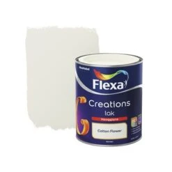 Flexa Creations Lak Cotton Flower Hoogglans 750 Ml