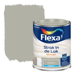 Flexa Strak In De Lak Voor Binnen Saliegroen Zijdeglans 750 Ml