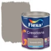 Flexa Creations Lak Authentic Grey Zijdeglans 750 Ml